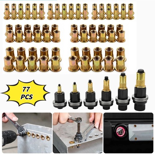 77pcs manual rivet nut tool - manual,