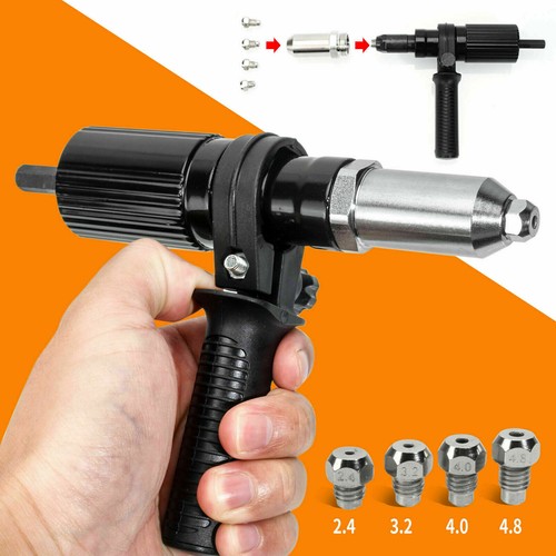 Electric rivet nut - gun, adaptor